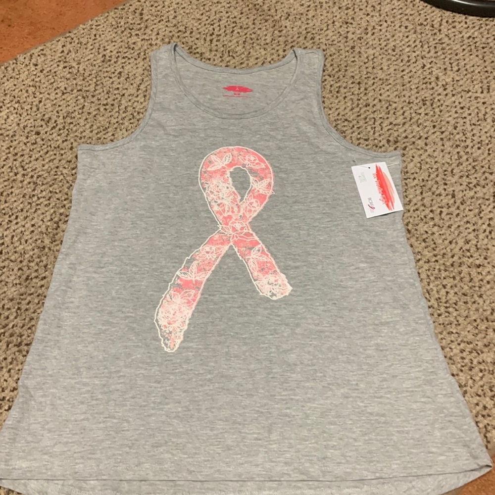 Breast cancer awareness tank